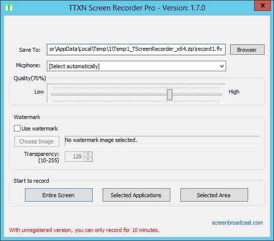 Screen Recorder Pro screenshot