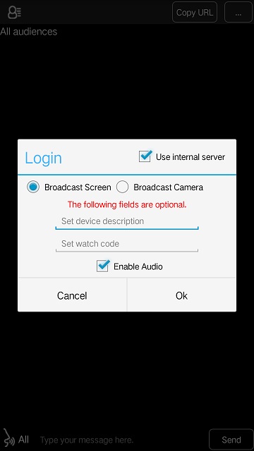 Use your android phone as IP camera